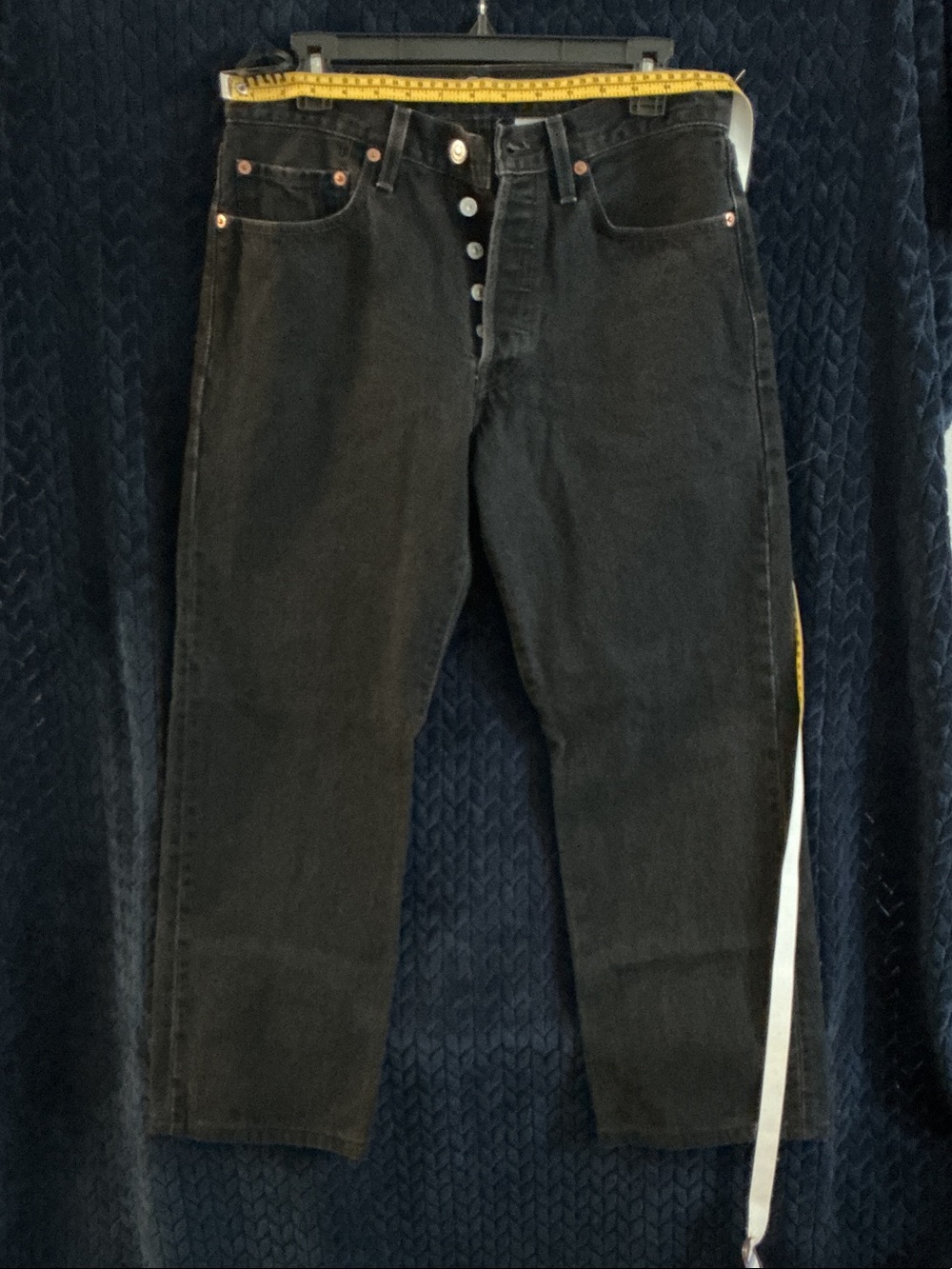 Levi's Black Straight Men's Jeans